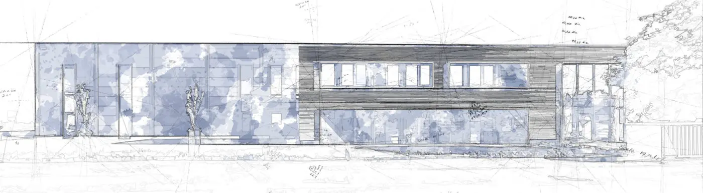 WINGBURG Gebäude Zeichnung