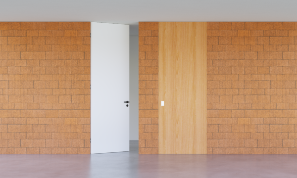 NEU SlimFrame Two Tall I Raumhohe wandbündige Innentür ohne Sturz I Nach innen öffnend (DIN Links reverse, DIN Rechts reverse) I Gefälztes Türblatt I Für Mauerwerk NEU