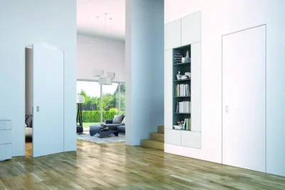 SlimFrame Two I Wandbündige Innentür mit Sturz I Nach außen öffnend (DIN Links, DIN Rechts) I Mit stumpfem Türblatt I Für Mauerwerk – Bild 13